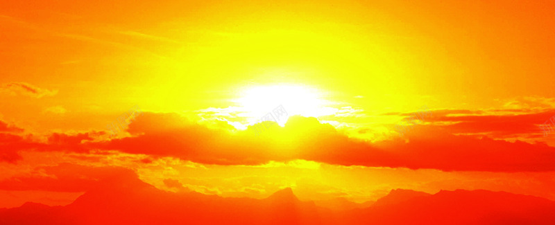 红色夕阳渐变色底图png免抠素材_新图网 https://ixintu.com 变色 夕阳 红色
