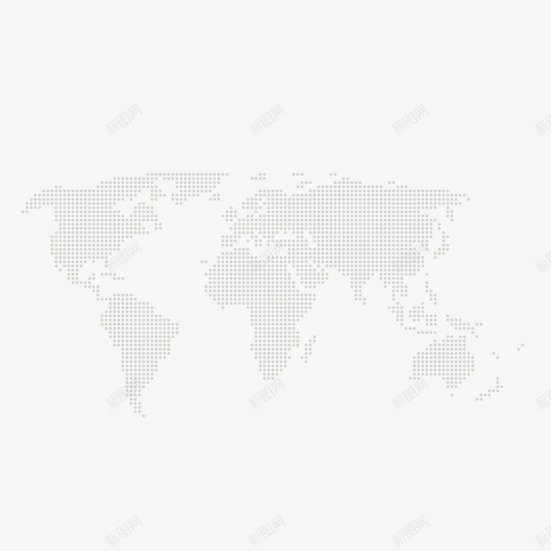 灰色世界地图矢量图ai免抠素材_新图网 https://ixintu.com ppt 世界 世界地图轮廓 商务 国际化 国际局势 地图 战略 灰色 矢量图