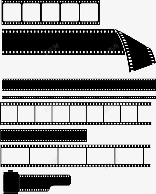 胶片胶卷模板矢量图png图片免费下载-素材fyjzuqpjp-新图网