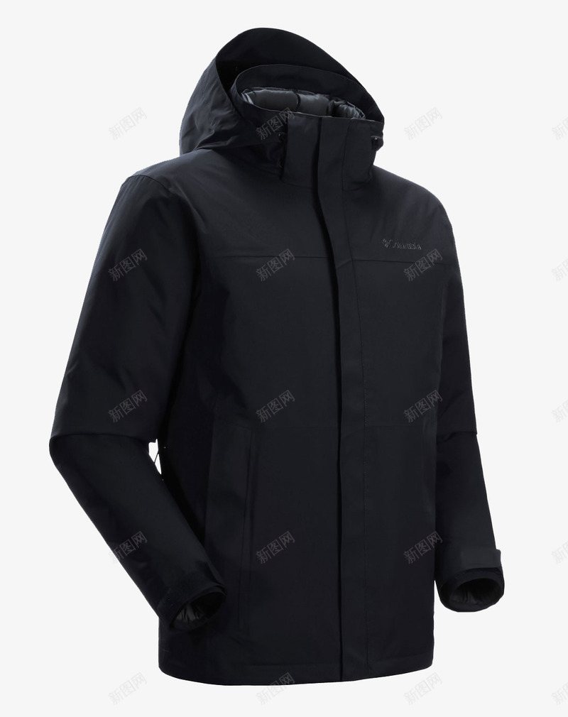 黑色冲锋衣png免抠素材_新图网 https://ixintu.com 产品实物