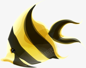 摄影手绘海底鱼效果png免抠素材_新图网 https://ixintu.com 摄影 效果 海底