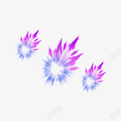 彩色炫酷元素psd免抠素材_新图网 https://ixintu.com 七彩 彩色 炫光 炫酷