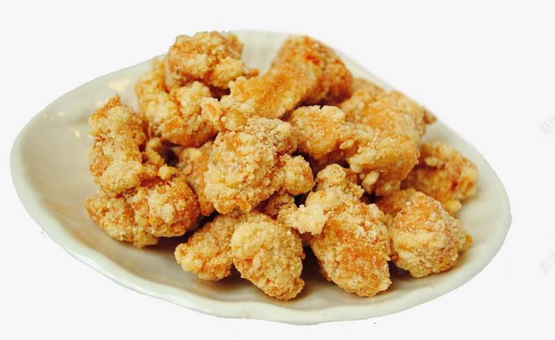 一盘鸡米花png免抠素材_新图网 https://ixintu.com 一盘 大盘鸡 炸鸡 盐酥鸡 食品 餐饮 鸡米花 鸡肉