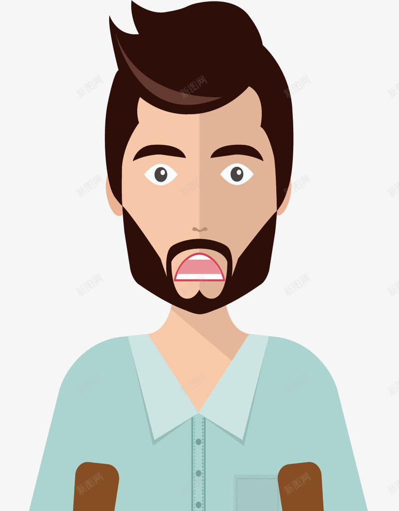腿部受伤拄拐的人png免抠素材_新图网 https://ixintu.com 交通事故 受伤的人 拄拐 拄拐的人 矢量png 腿部受伤