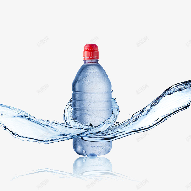 矿泉水png免抠素材_新图网 https://ixintu.com 倒水 活水 矿泉水瓶 矿物质水 纯净水 饮用水
