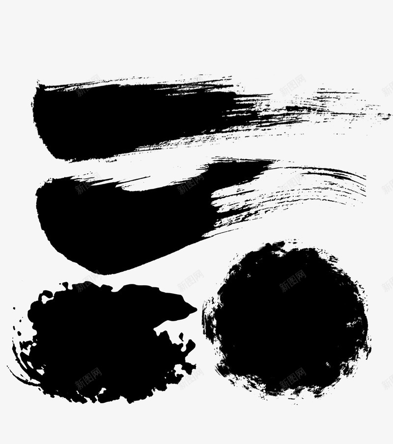 水墨痕迹主页装修png免抠素材_新图网 https://ixintu.com 主页 水墨 痕迹 装修