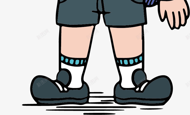 背着书包的小朋友矢量图ai免抠素材_新图网 https://ixintu.com 上学 听话乖巧 学习 彩色 挥手 黄色头发 矢量图