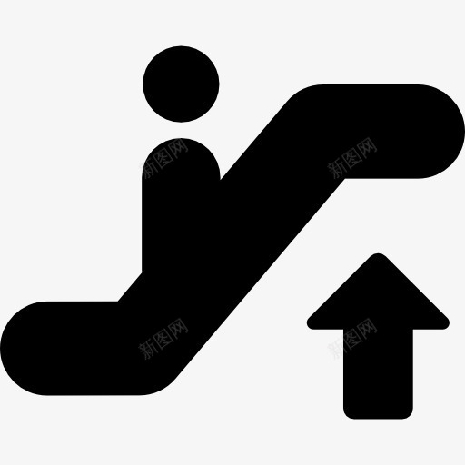 自动扶梯上图标png_新图网 https://ixintu.com 商场 手扶梯 方向滚动 自动扶梯 购物中心