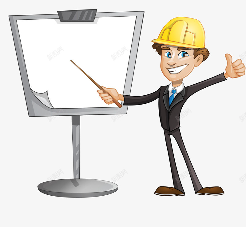 建筑工程师png免抠素材_新图网 https://ixintu.com 安全帽 建筑工程师