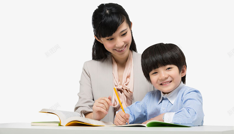 老师和学生辅导教育png免抠素材_新图网 https://ixintu.com 学习 小孩 教育 老师和学生 课业辅导 辅导