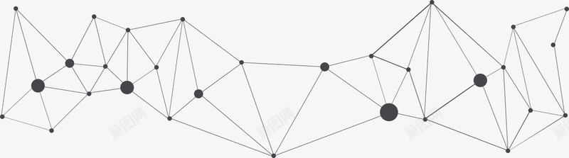 科技黑色线条几何线条png免抠素材_新图网 https://ixintu.com 几何 科技 线条 黑色