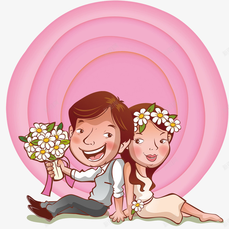 西方情人节浪漫唯美广告psd免抠素材_新图网 https://ixintu.com 幸福 情人节 情侣 手绘 插画 爱 爱心 爱情