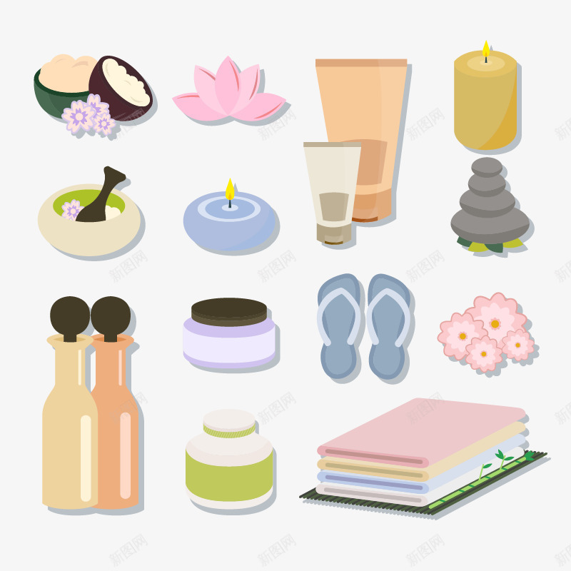 女性化妆工具矢量图ai免抠素材_新图网 https://ixintu.com BB霜 化妆品 化妆镜 卸妆油 卸妆液 口红 女性用品 手绘 睫毛膏 笔刷 粉底液 粉饼 矢量图