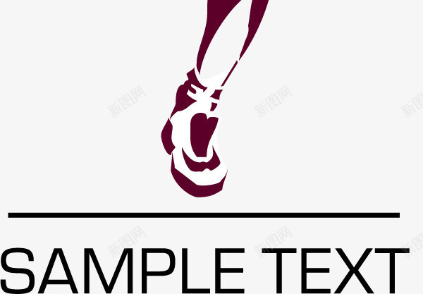 运动人物矢量图ai免抠素材_新图网 https://ixintu.com 人物 奔跑的人 运动元素 矢量图