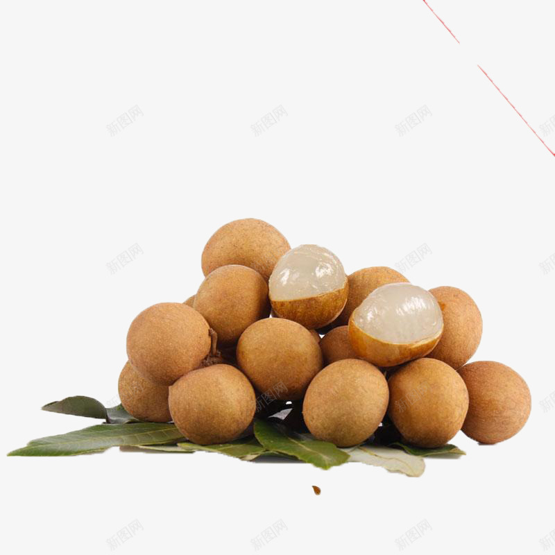 热带龙眼png免抠素材_新图网 https://ixintu.com 可口 棕色 热带水果 美味