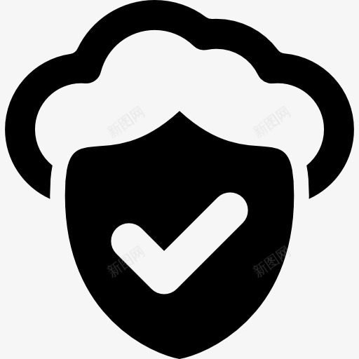 更新的安全防护网络图标png_新图网 https://ixintu.com 云 云计算 互联网 保护 安全 接口 更新 杀毒 盾 验证