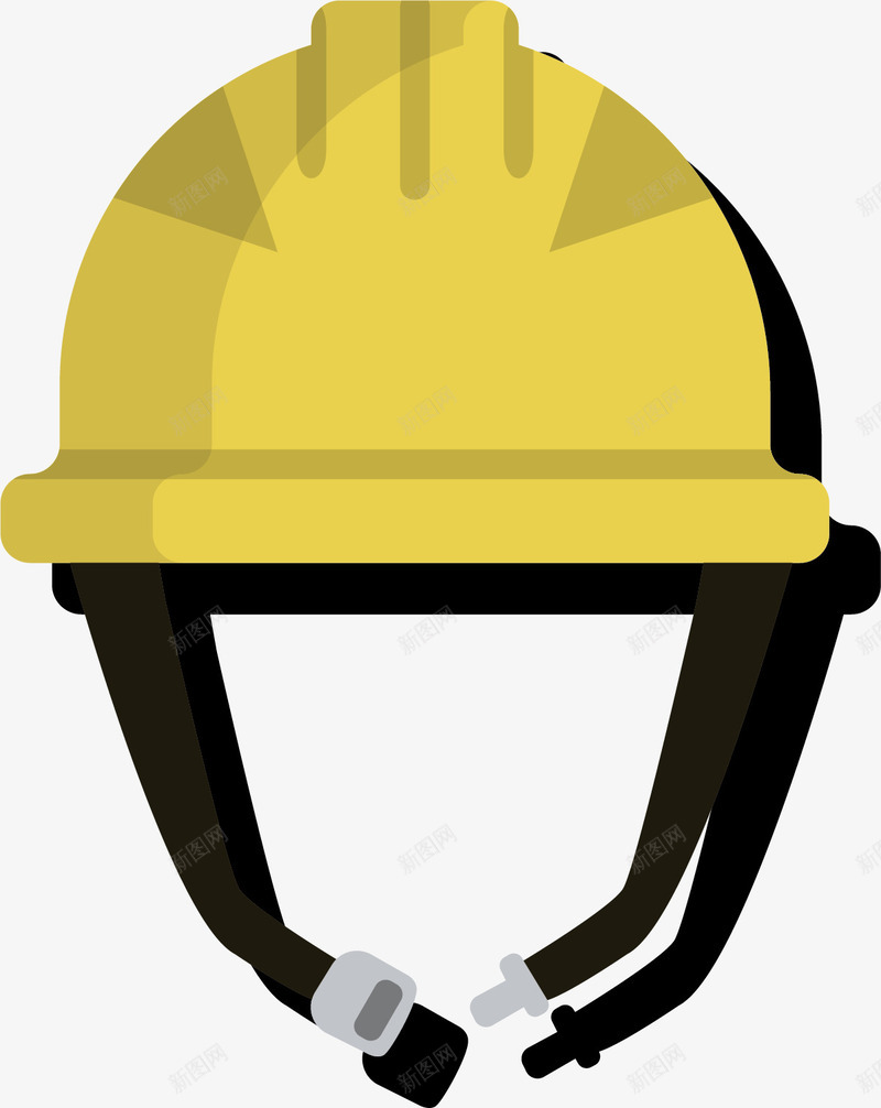 黄色的工具矿工帽矢量图ai免抠素材_新图网 https://ixintu.com 安全帽 工人 工具 工地 矿工 矿工帽 黄色 矢量图