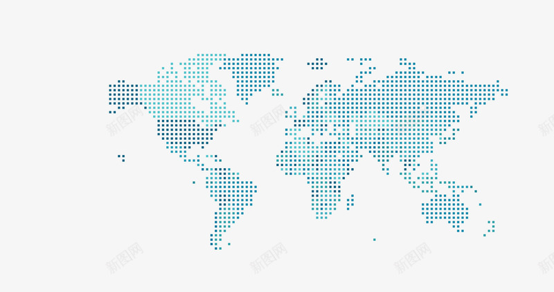 颗粒状世界地图png免抠素材_新图网 https://ixintu.com 世界地图 世界地图素材 矢量世界地图 颗粒状世界地图