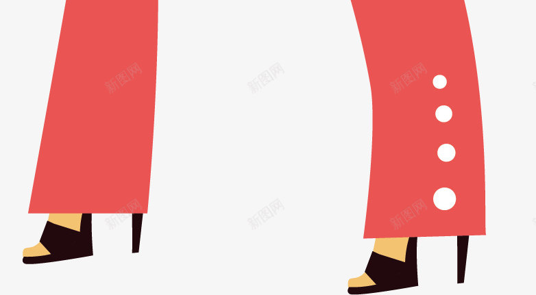 时尚都市女郎小蛮腰png免抠素材_新图网 https://ixintu.com 商业街海报 城市女子 时尚都市女郎小蛮腰 职业女性
