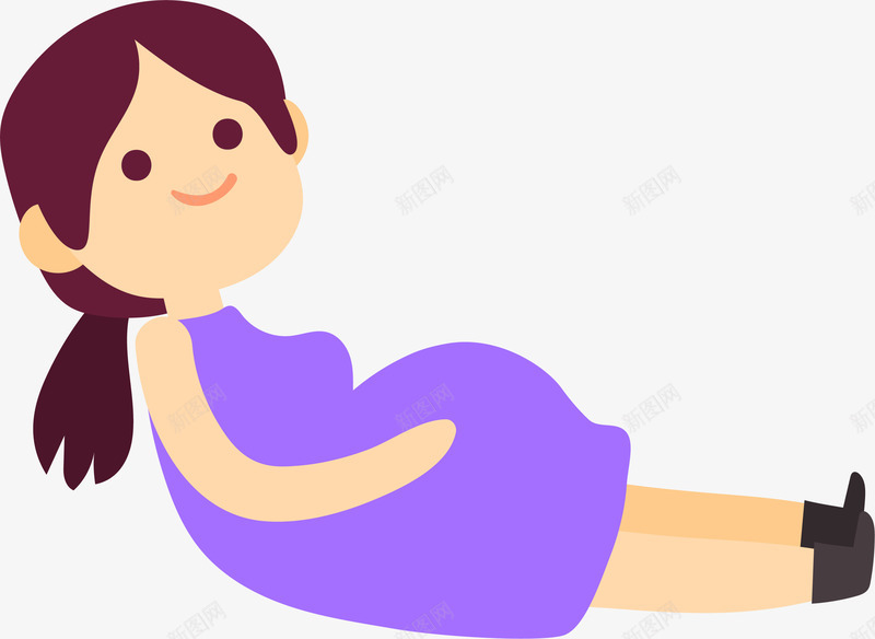 卡通可爱待产孕妇矢量图ai免抠素材_新图网 https://ixintu.com 人物 医务工作者 医生 卡通 可爱 妇产科 待产孕妇 患者 手绘 护士 教授 讲演 设计 矢量图