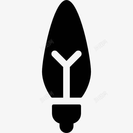 氙气灯泡图标png_新图网 https://ixintu.com 光照 技术 灯泡 闪电