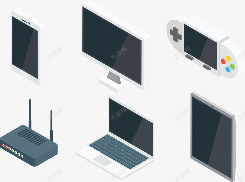 网络数据安全技术矢量图eps免抠素材_新图网 https://ixintu.com 安全 技术 数据 网络 矢量图