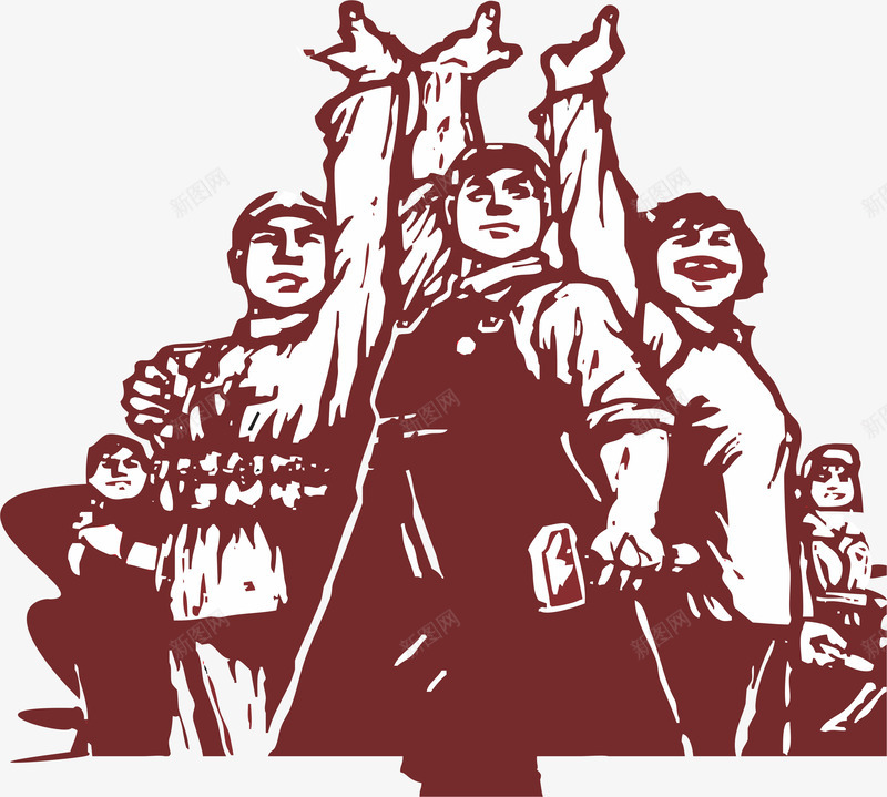 劳动人民png免抠素材_新图网 https://ixintu.com 五一 剪影 劳动