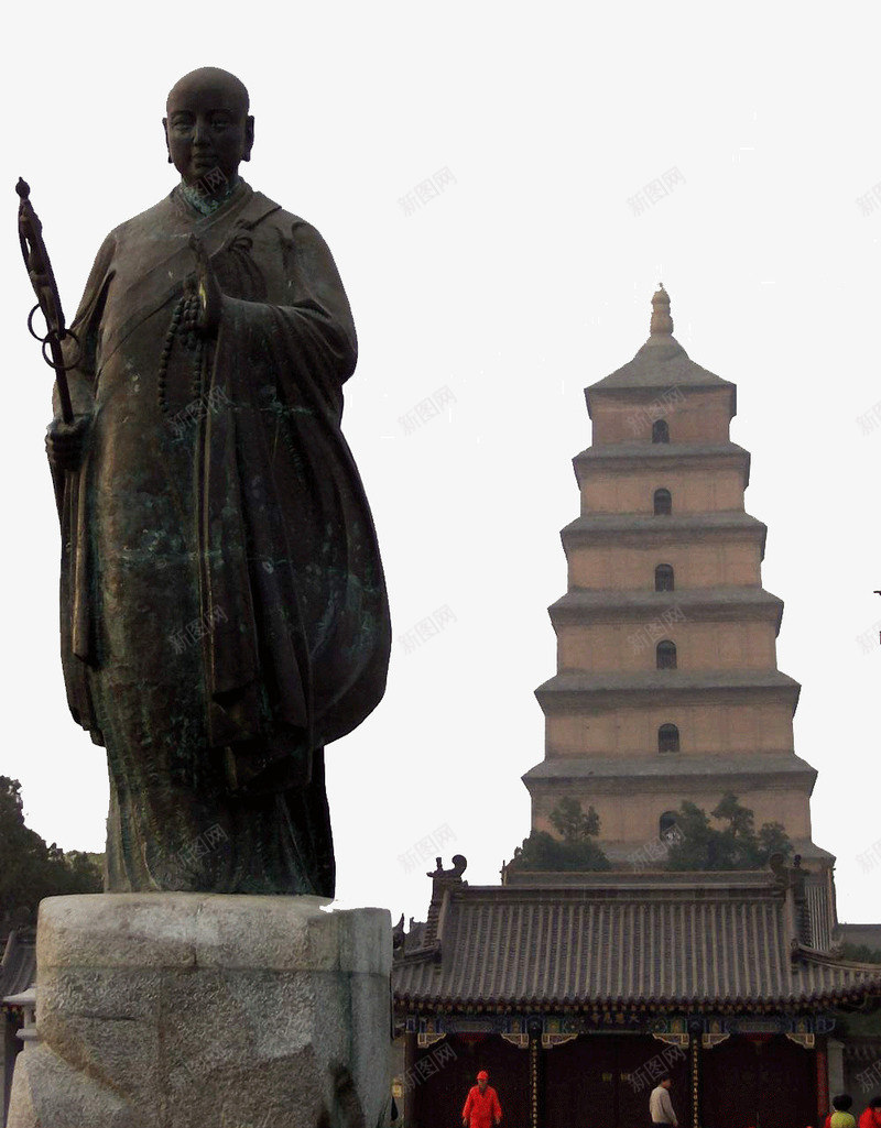 著名景点大雁塔png免抠素材_新图网 https://ixintu.com 大雁塔 旅游景区 景点 著名景点 西安大雁塔