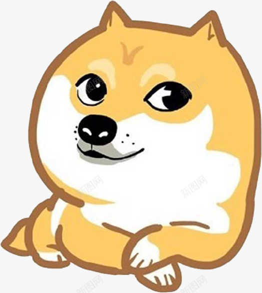 手绘哈士奇png免抠素材_新图网 https://ixintu.com 卡通 哈士奇 哈士奇插画 手绘 手绘哈士奇 橘色