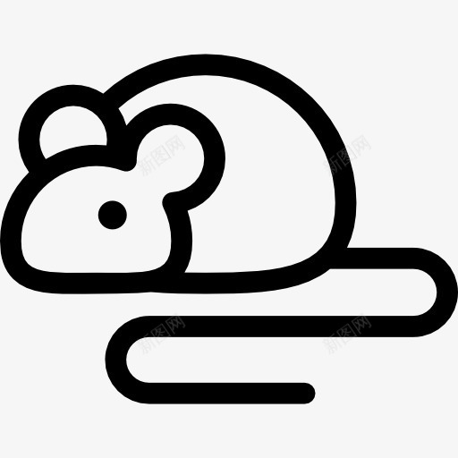 实验小鼠图标png_新图网 https://ixintu.com 动物 动物实验室 哺乳动物 啮齿动物 实验