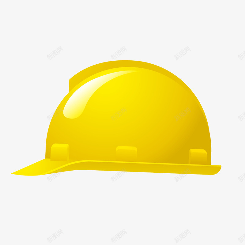 黄色质感塑料安全帽png免抠素材_新图网 https://ixintu.com 塑料 安全帽 质感 黄色