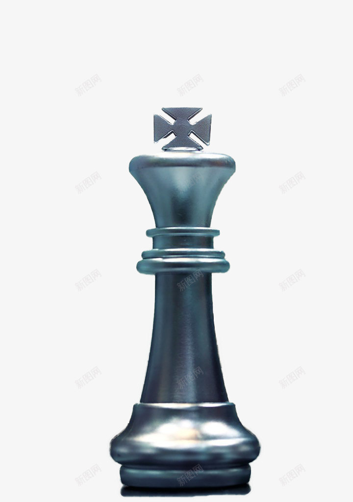 皇后棋子psd免抠素材_新图网 https://ixintu.com 国际象棋 棋子 皇后 西洋棋 银色
