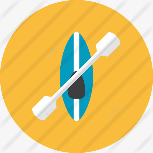 Kayak图标png_新图网 https://ixintu.com 体育竞赛 夏季奥运 漂流 独木舟 皮划艇 运动 运输
