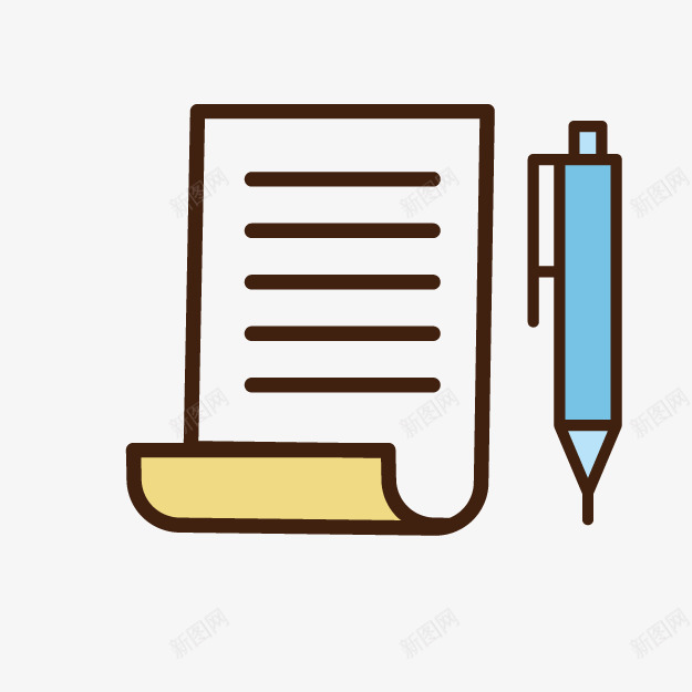 卡通笔记本png免抠素材_新图网 https://ixintu.com 办公室用品 卡通文具 卡通笔记本 卡通铅笔 可爱文具 学习文具 手绘笔记本 手绘铅笔 文具