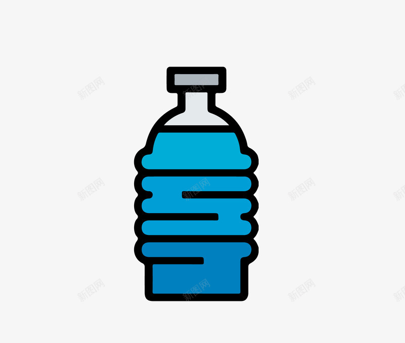 动感矿泉水瓶png免抠素材_新图网 https://ixintu.com ai格式 卡通 哇哈哈矿泉水 容器 扁平化设计 时尚 水 渐变 瓶 矢量图免费 矢量图免费下载 矿泉水 矿泉水瓶 蓝色 饮料