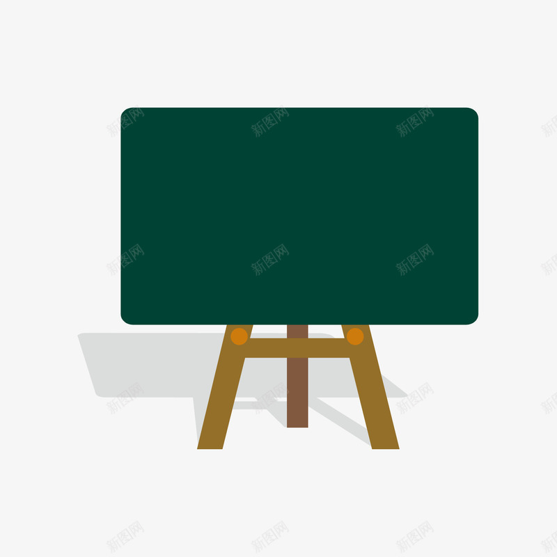 黑板矢量图ai免抠素材_新图网 https://ixintu.com 学习用品 平面设计 黑板 矢量图