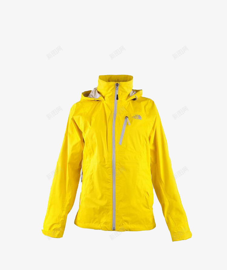 THENORTHFACE北面冲锋衣png免抠素材_新图网 https://ixintu.com 产品实物 修身 冲锋衣 北面 防水 黄色