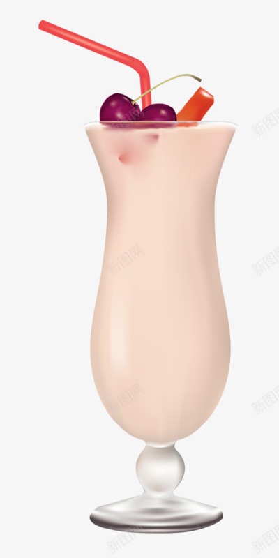 酸奶饮品png免抠素材_新图网 https://ixintu.com 甜点 糖果 美味 食品 饮料