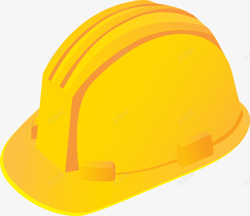 金色工地头盔png免抠素材_新图网 https://ixintu.com 安全帽 工地 施工头盔 矢量图案 装饰图案 金色