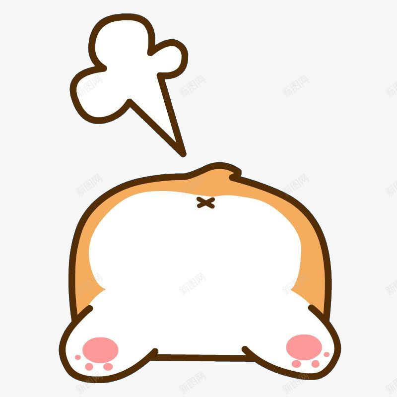 噗噗小熊png免抠素材_新图网 https://ixintu.com 噗噗 小熊 棕色 气体