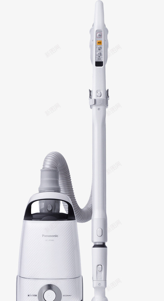白色长柄吸尘器png免抠素材_新图网 https://ixintu.com png 产品实物 全自动机器