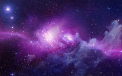 紫色星光宇宙海报背景七夕情人节素材