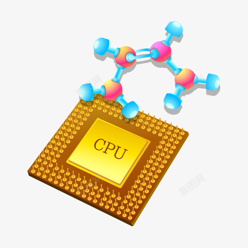 CPUpng免抠素材_新图网 https://ixintu.com CPU 基因 素材