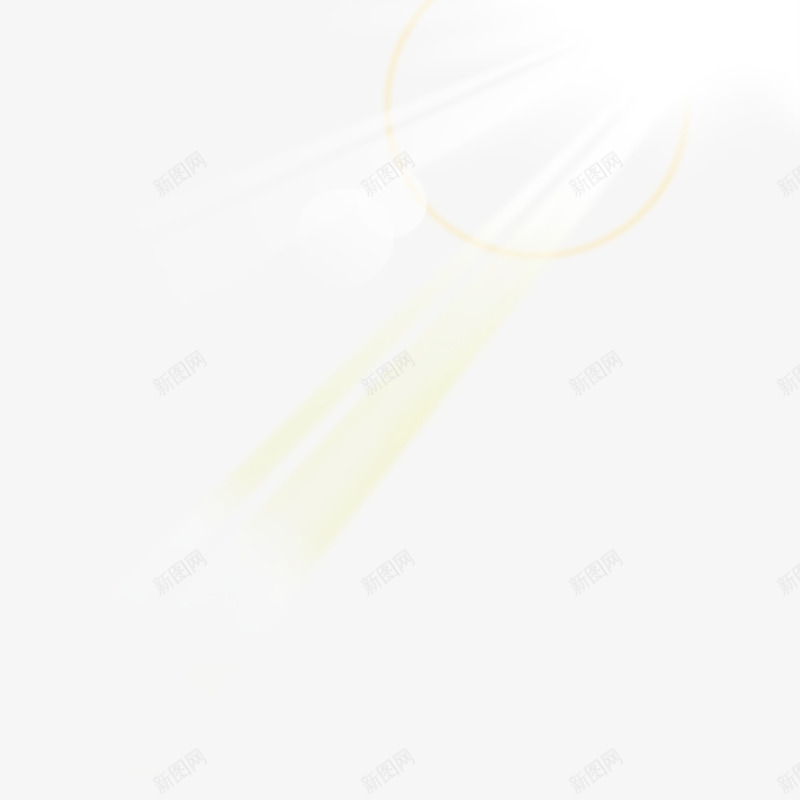 太阳照射光线png免抠素材_新图网 https://ixintu.com 光晕 太阳光 太阳光照射 太阳直射 白色黄色光线