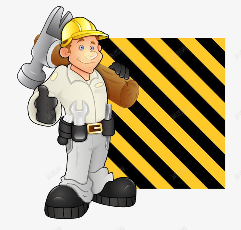 建筑装修安装工人png免抠素材_新图网 https://ixintu.com 修理工人 安装工人 建筑设计师 施工工具 装修工人 装饰工人