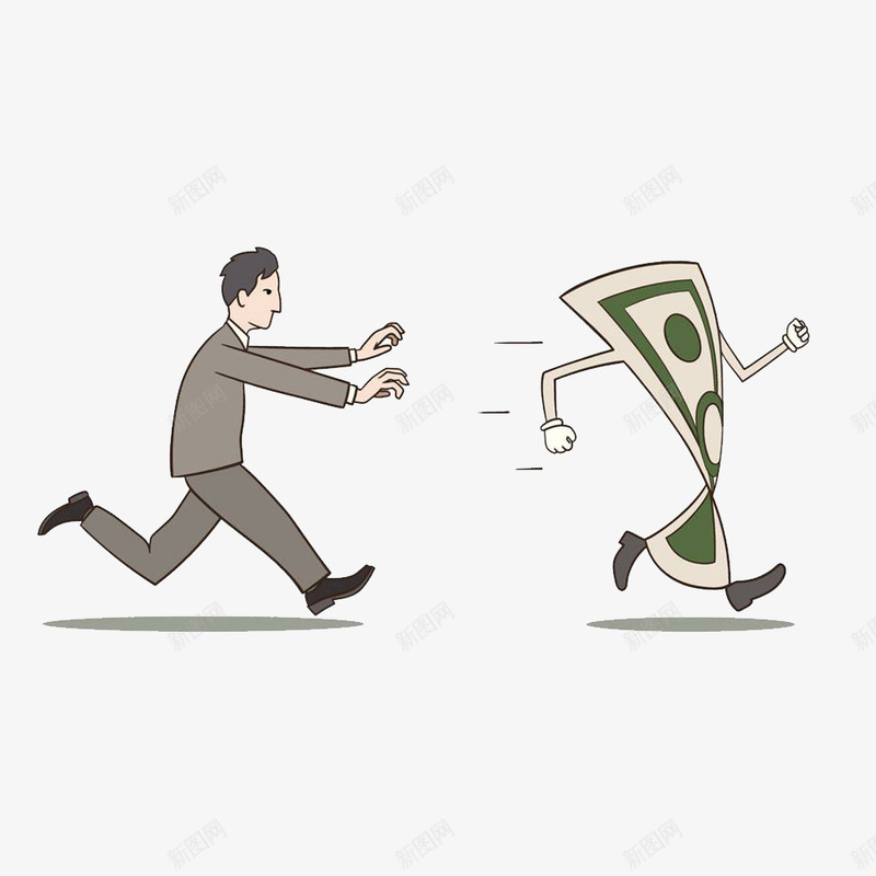 追寻的梦想png免抠素材_新图网 https://ixintu.com 努力奔跑 探求 求索 追寻