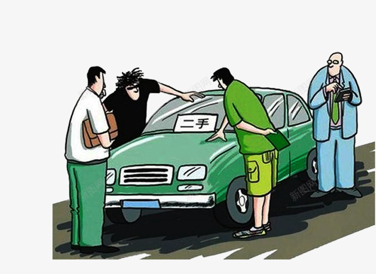 二手车交易片png免抠素材_新图网 https://ixintu.com 二手车 二手车买卖 二手车图片 免抠素材二手车图片 手绘二手车图片