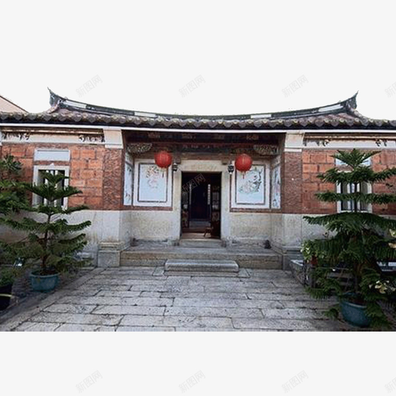 民宿建筑png免抠素材_新图网 https://ixintu.com 民宿 民宿大门 民宿建筑 民宿房子