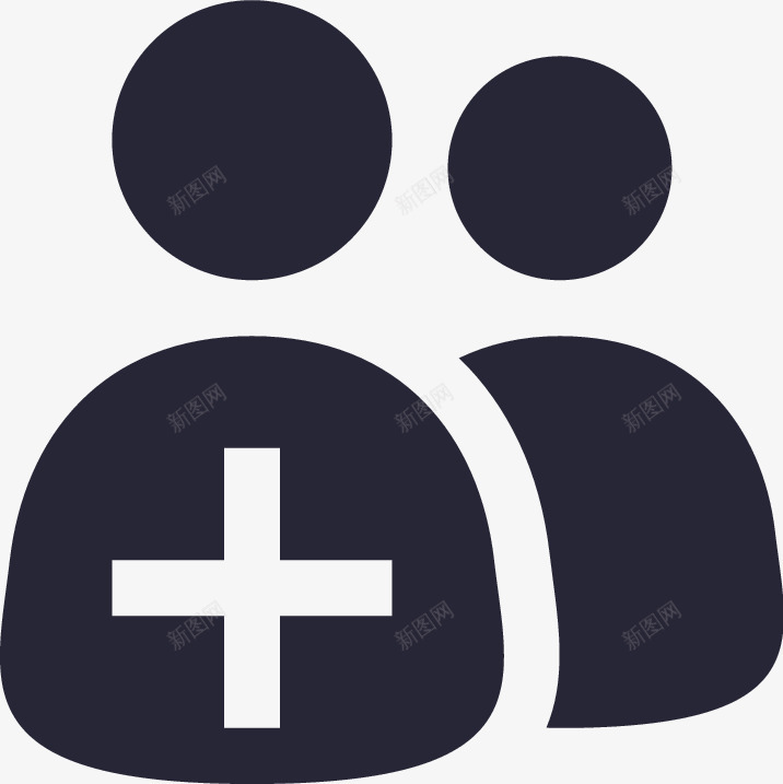 群组添加图标png_新图网 https://ixintu.com 添加 群组