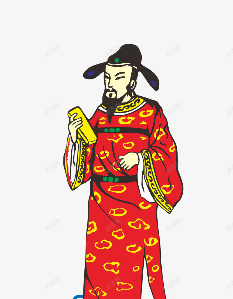 曹国舅png免抠素材_新图网 https://ixintu.com 传说 八仙 八仙图片大全 八仙法器 神仙 神话